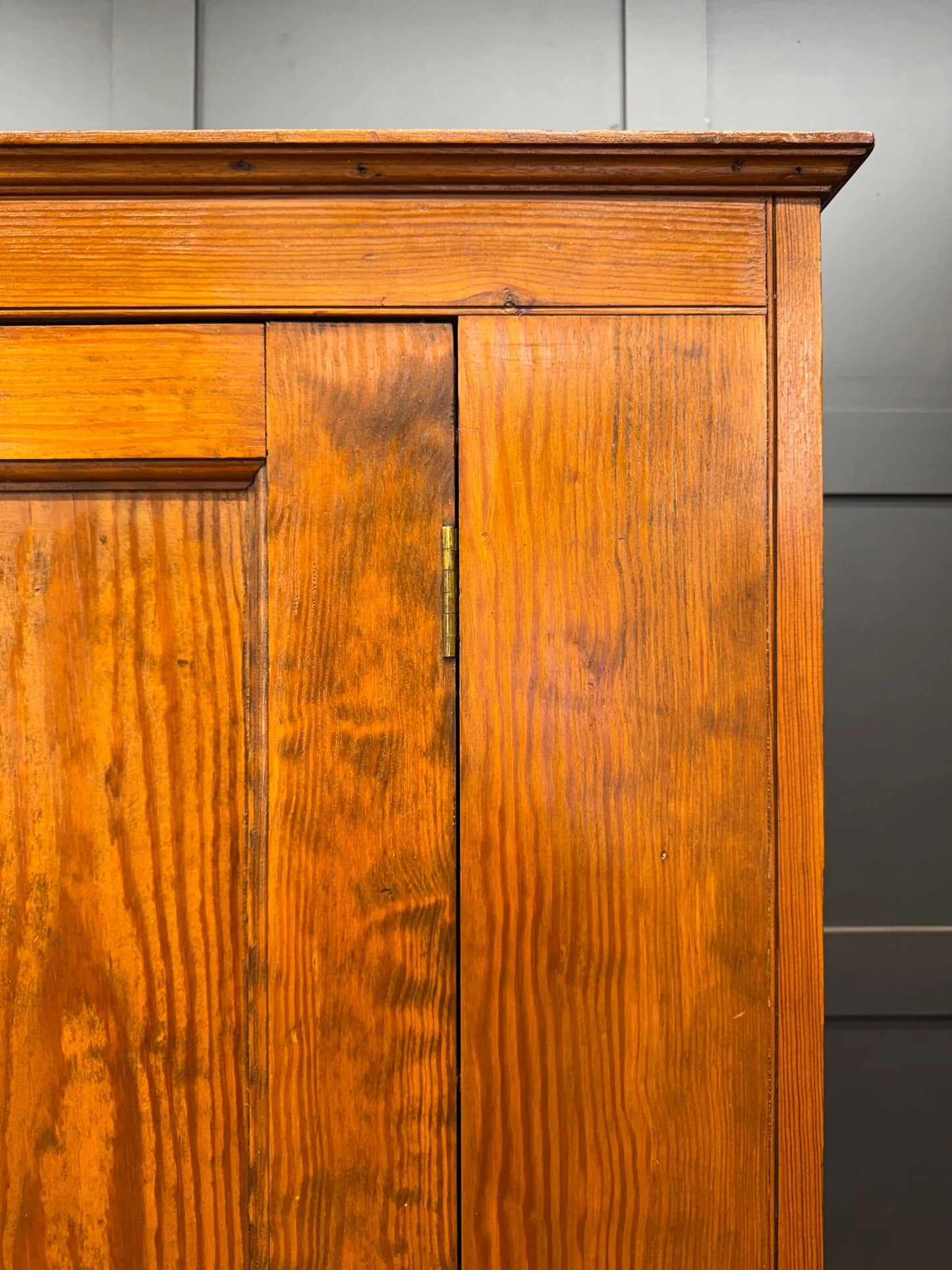 Antique Pitch Pine Single Wardrobe Bedroom Storage Cupboard Drawer RUSTIC WAREHOUSE NORFOLK