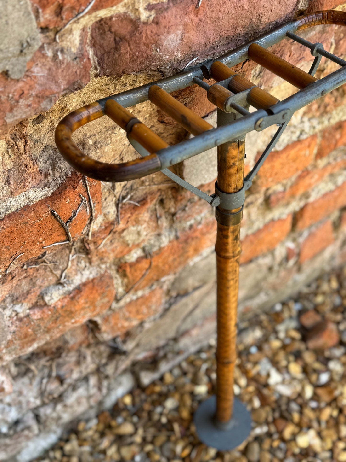 Antique Victorian Bamboo shooting stick /sporting cane