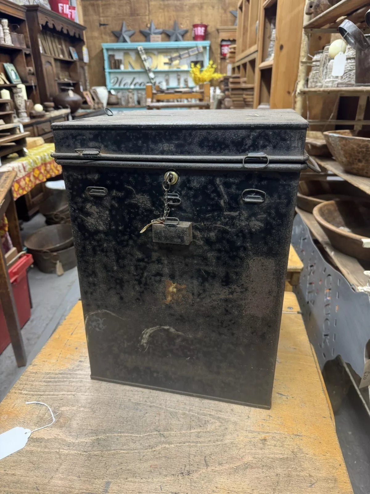 Vintage King George Ballot Box Government Voting Box