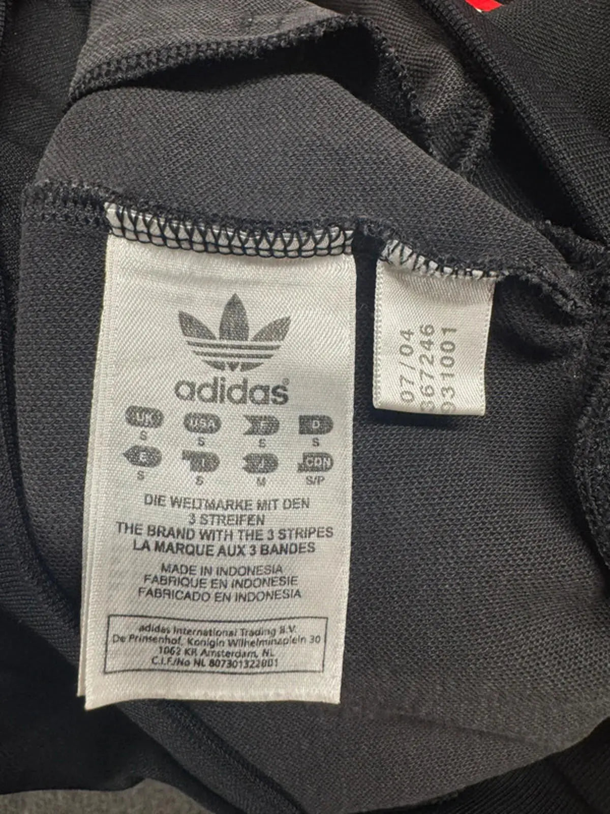 A Vintage Adidas Originals Trimm Trab Tracksuit Top Mens Small Retro adidas