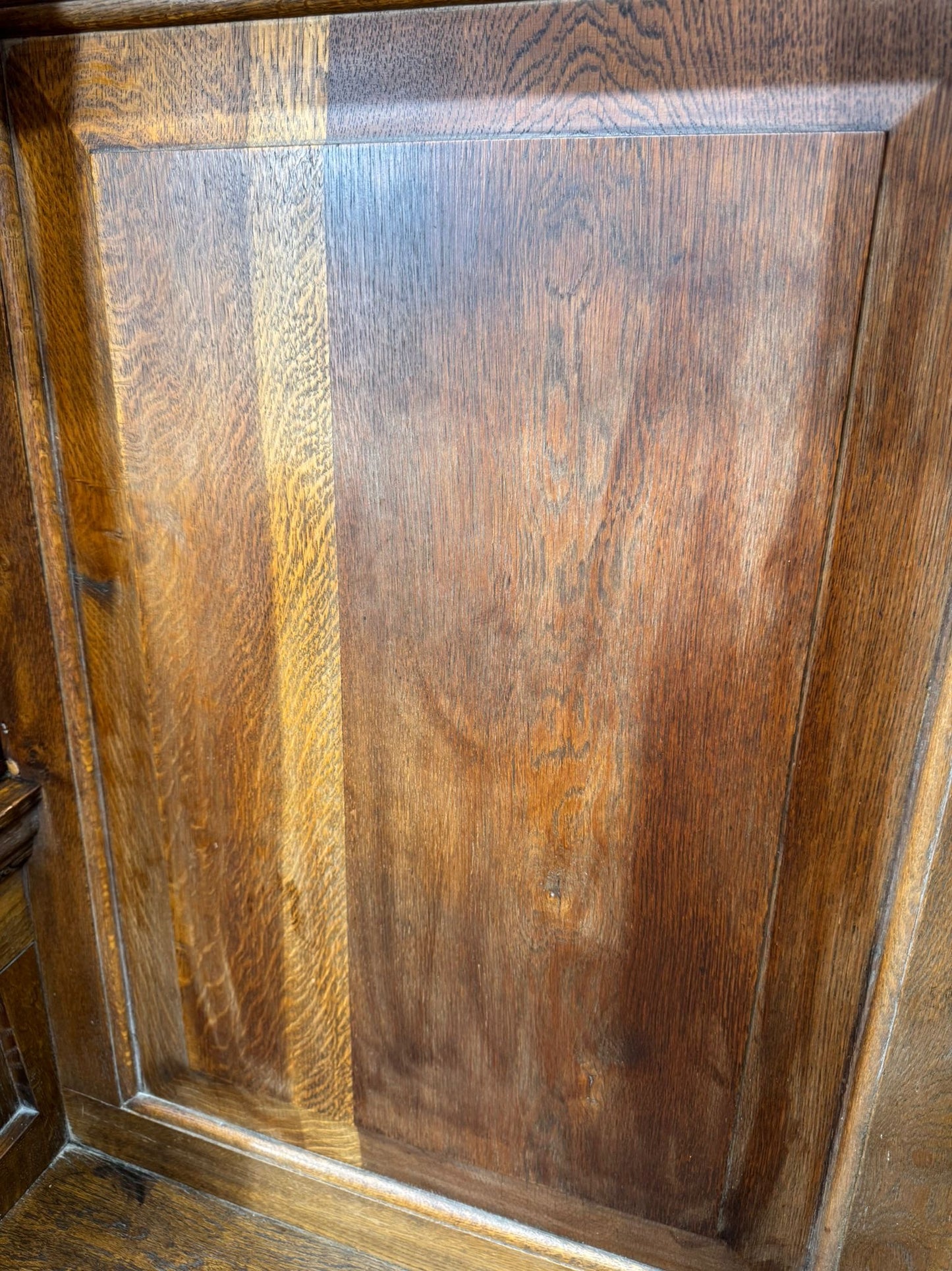 Victorian Oak Church Bench Monks Chair Antique Gothic Choir Seat Hall Furniture