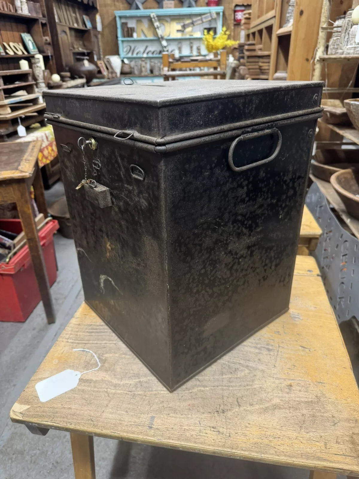 Vintage King George Ballot Box Government Voting Box