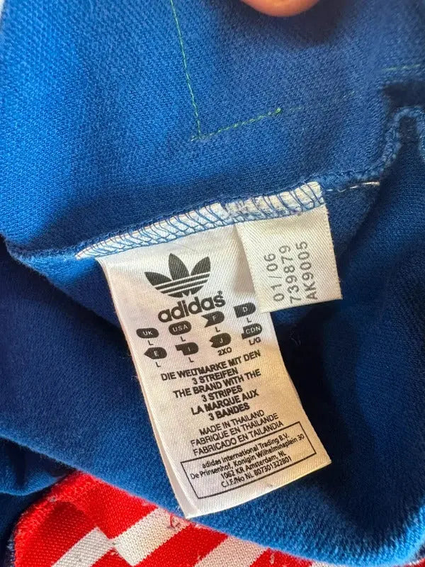 Vintage Adidas Originals England 1966 Football World Cup Tracksuit Top Large 366