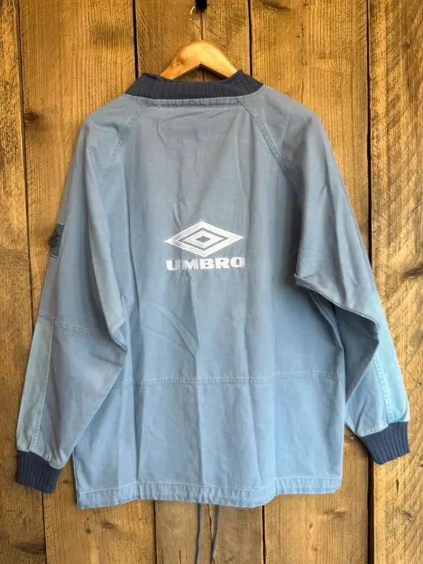 Vintage Umbro Drill Top Jumper Medium Brand New Oasis Maine Road #407