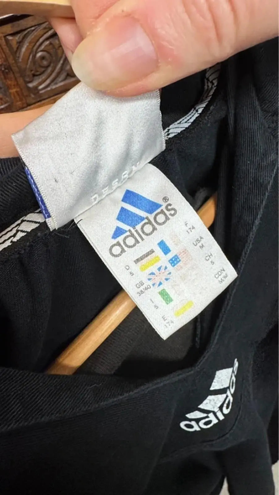Vintage Adidas medium drill tracksuit top jumper sweater #181 adidas