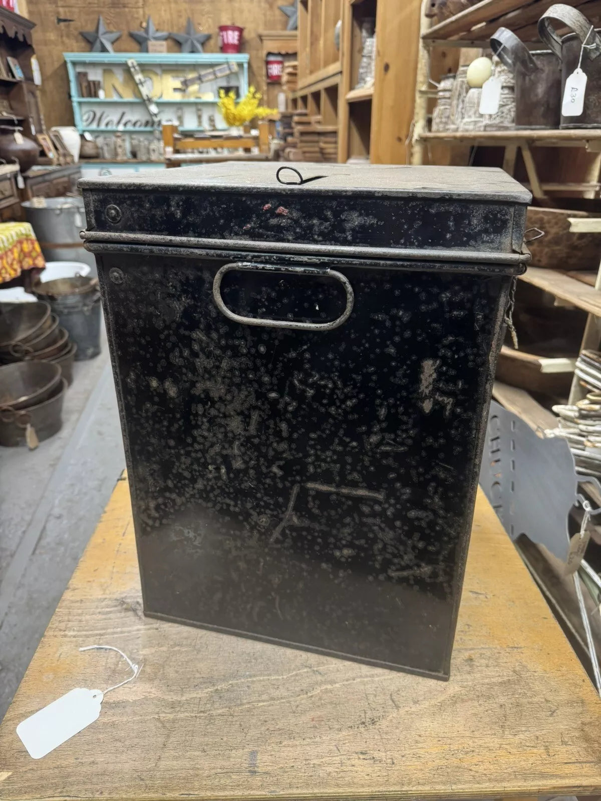 Vintage King George Ballot Box Government Voting Box