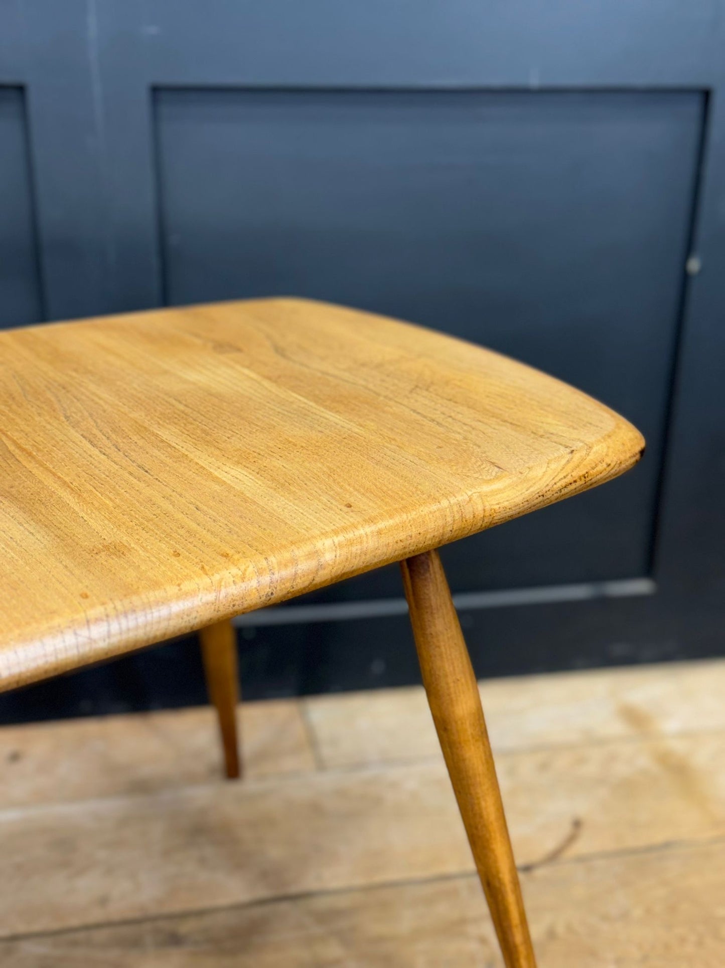 Vintage Ercol Model 213 Coffee Table in Elm – Blonde - Side Table Mid century