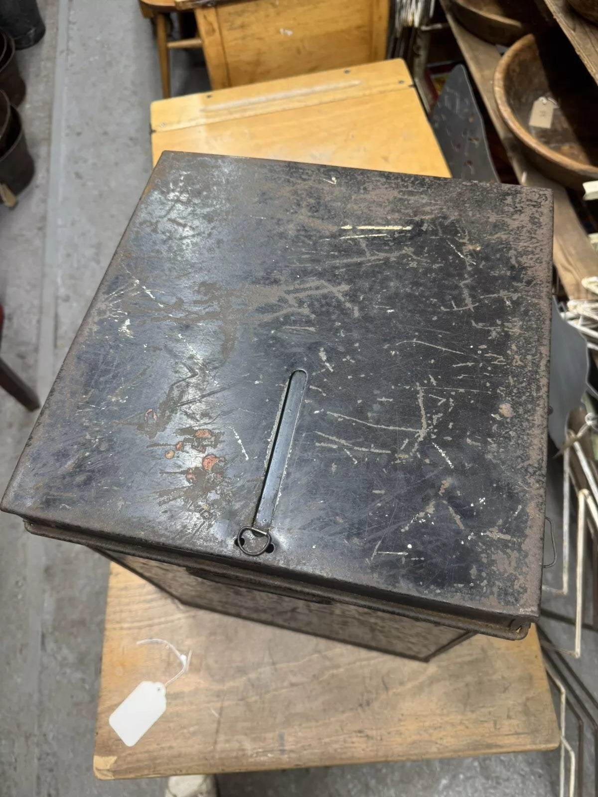 Vintage King George Ballot Box Government Voting Box