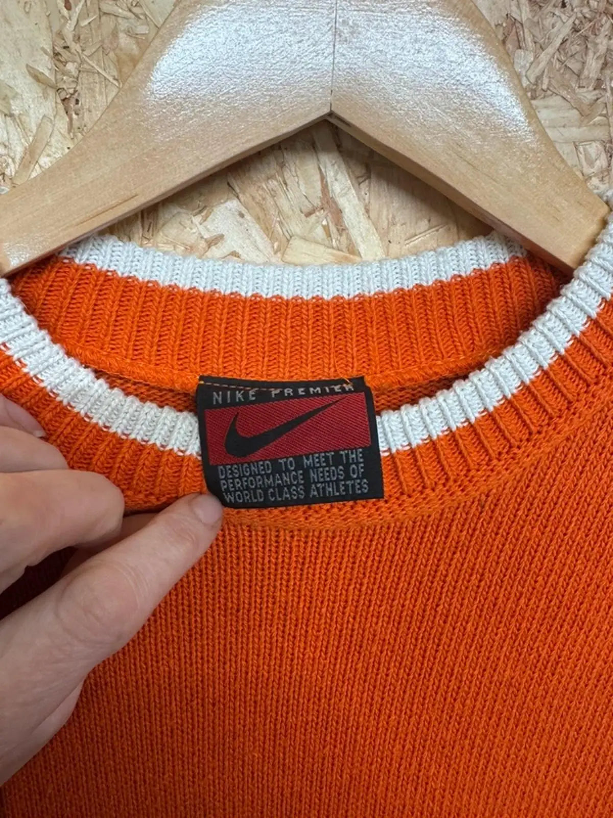Vintage original 1990’s Nike Spell Out jumper sweatshirt unisex Large #190 Nike