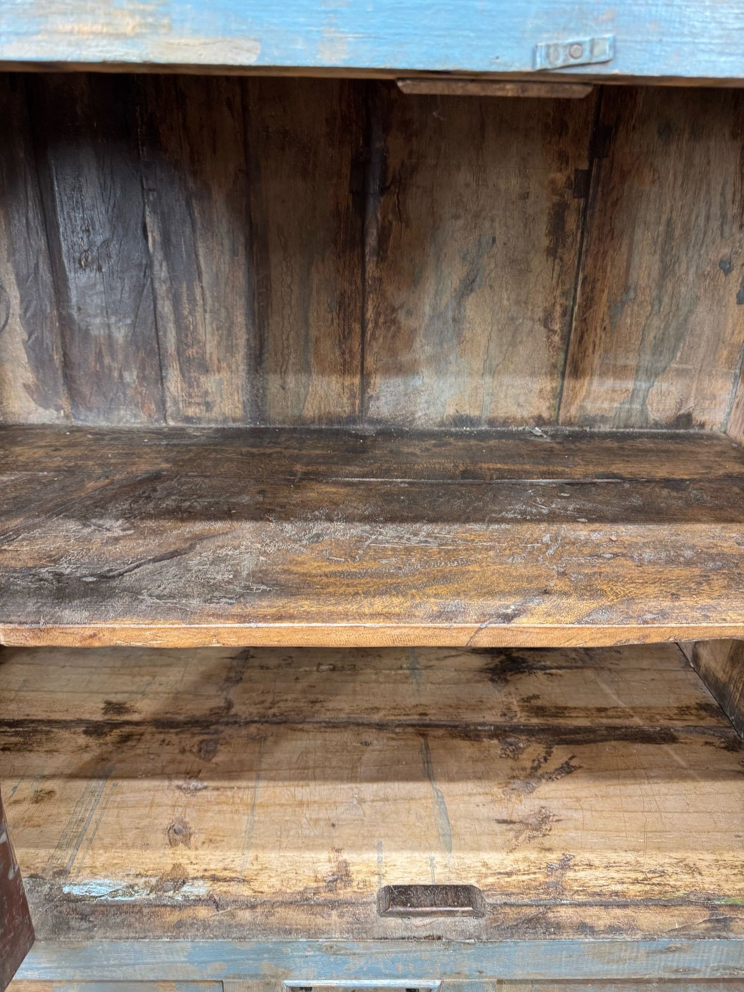 Antique Middle Eastern Cabinet / Hardwood Sideboard / Cocktail China Cabinet