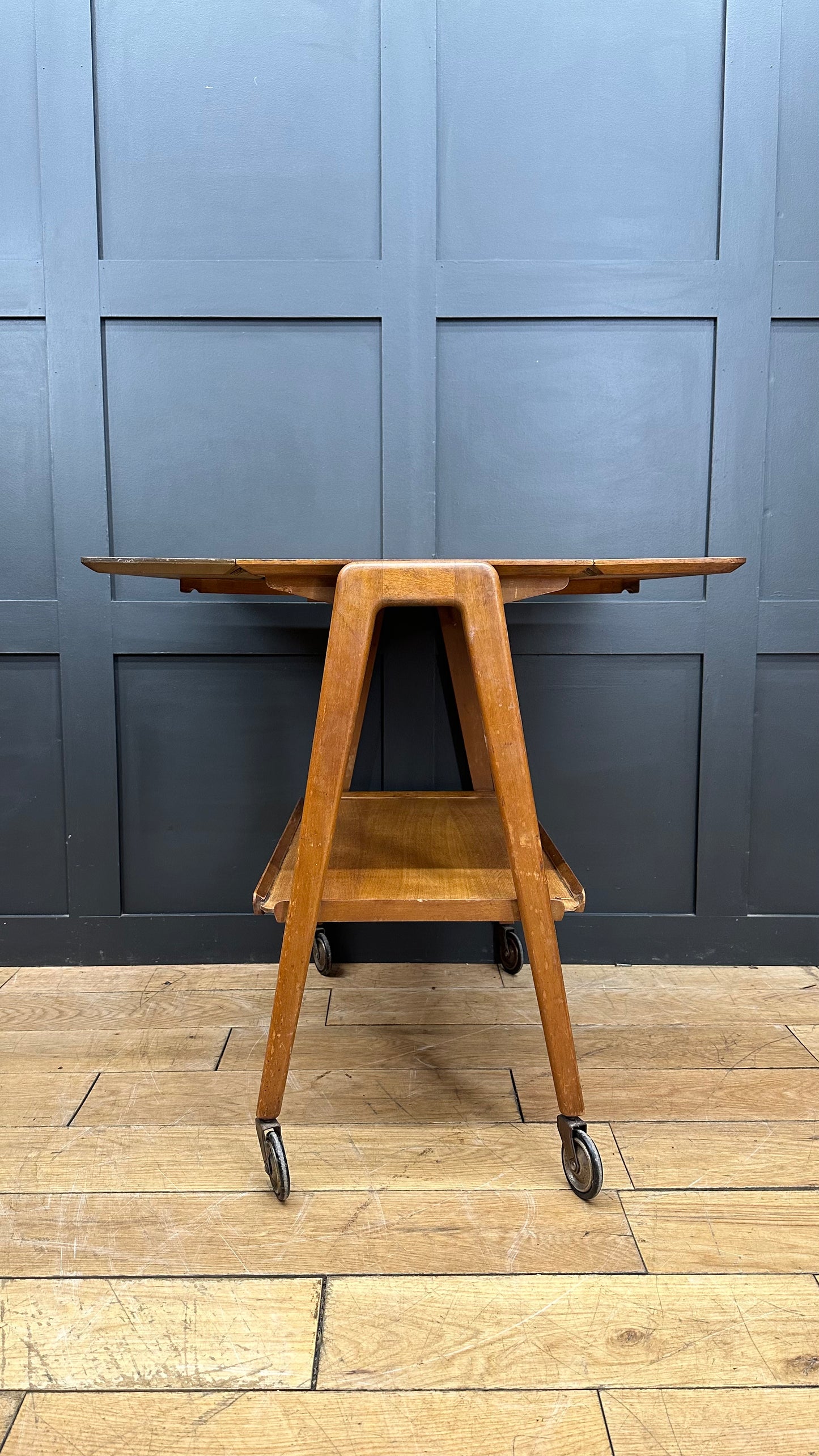 Retro Remploy Trolley - Mid Century Serving Cart - Tea Cake Cocktail Trolley