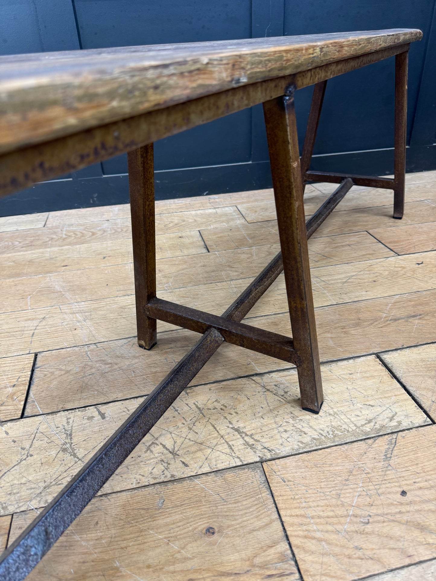 Kitchen Bench Seat / Industrial Bench / Hallway Seating / Rustic Furniture C