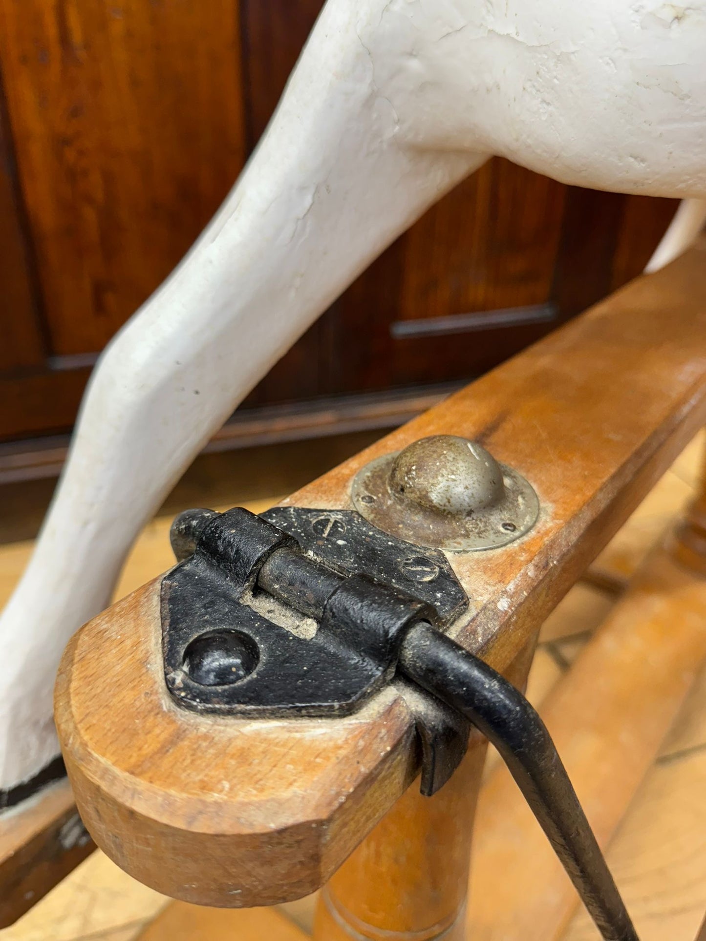 Antique G&J Lines ‘Sportiboy’ Rocking Horse c.1910 – Original Stand, Collectible