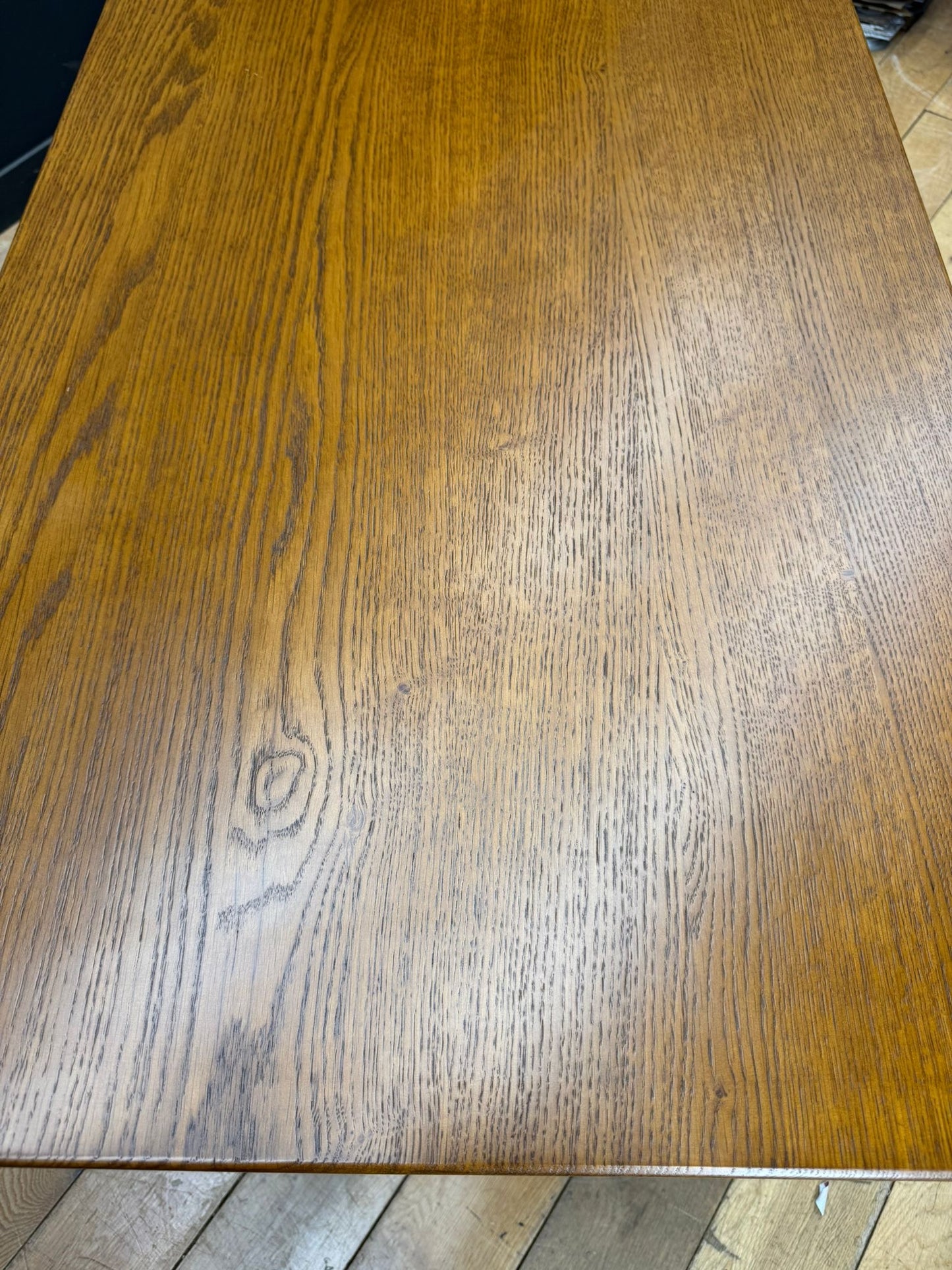 Vintage Large Oak Refectory Dining Kitchen Table 8/10 Seater Farmhouse Rustic