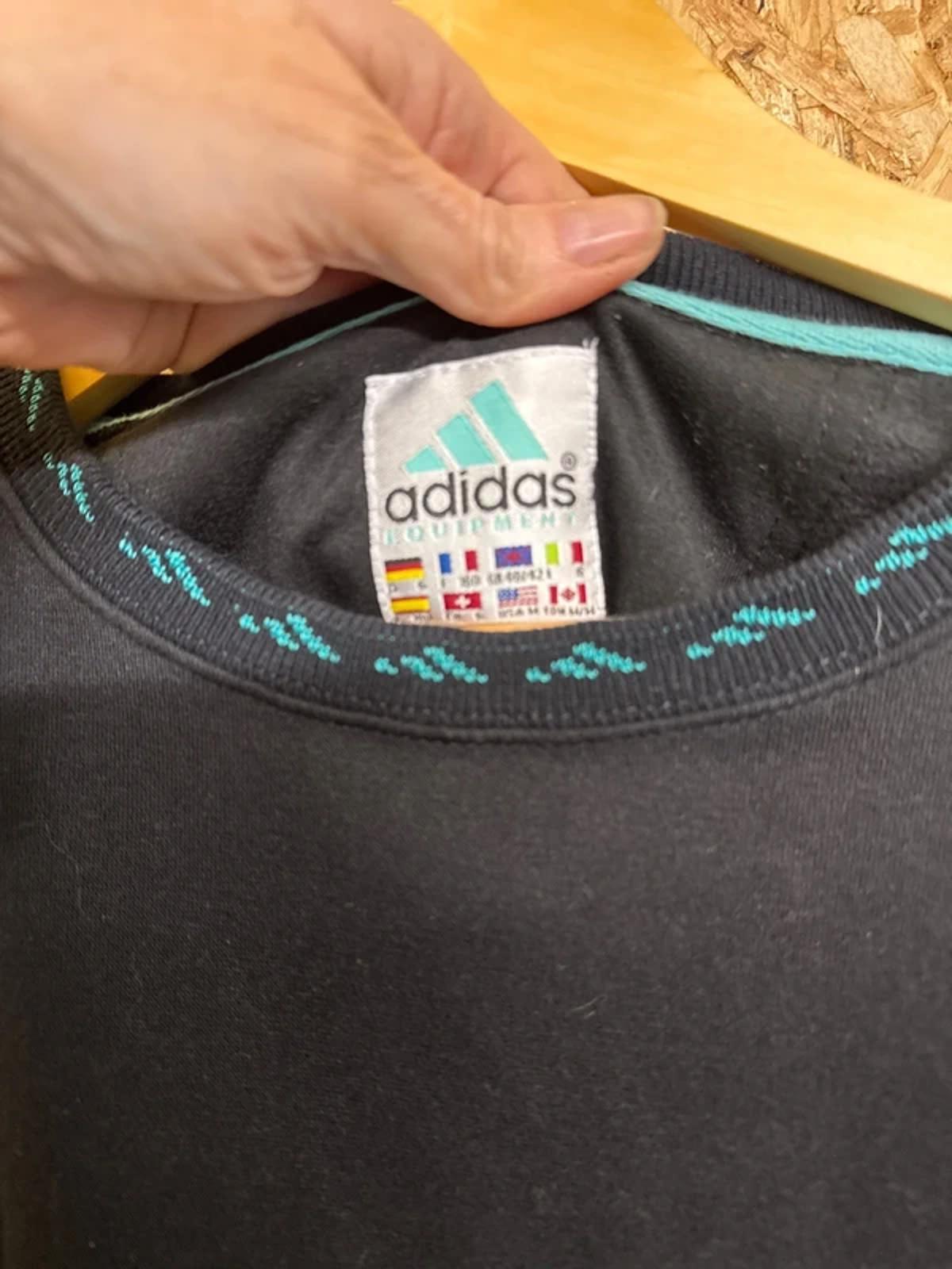 Vintage original 1990’s Adidas equipment jumper ,sweatshirt , unisex medium #188