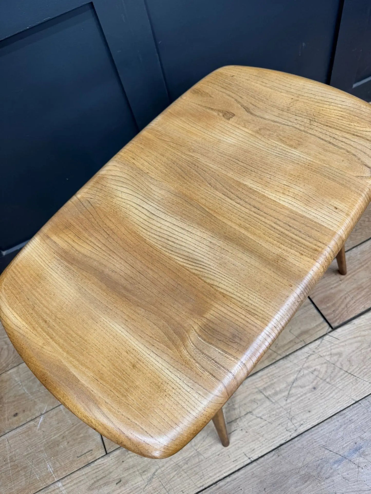 Vintage Ercol Model 213 Coffee Table in Elm – Blonde - Side Table Mid century RUSTIC WAREHOUSE NORFOLK