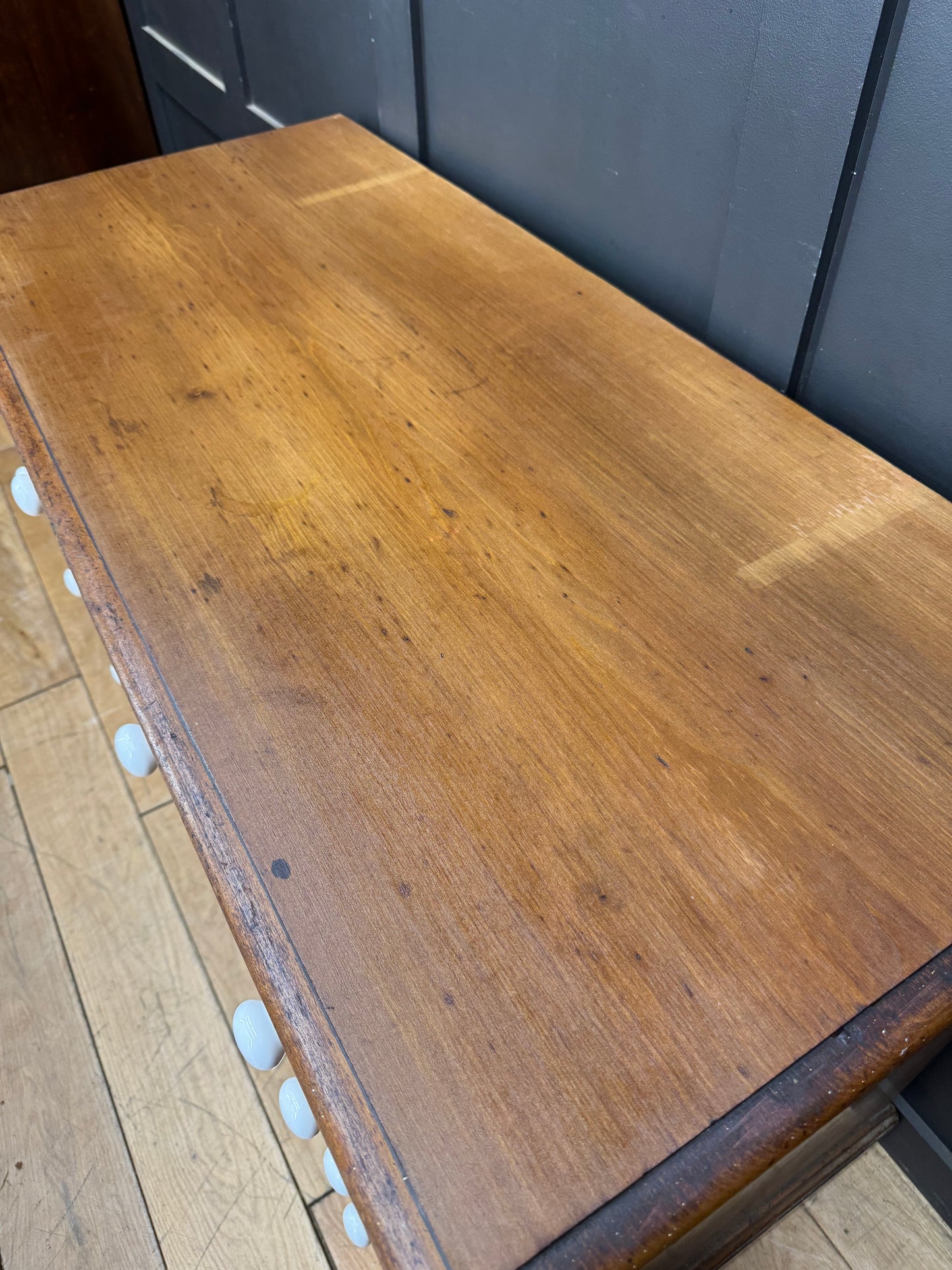 Antique Mahogany Desk / Office Desk / Antique Dressing Table / Victorian Desk