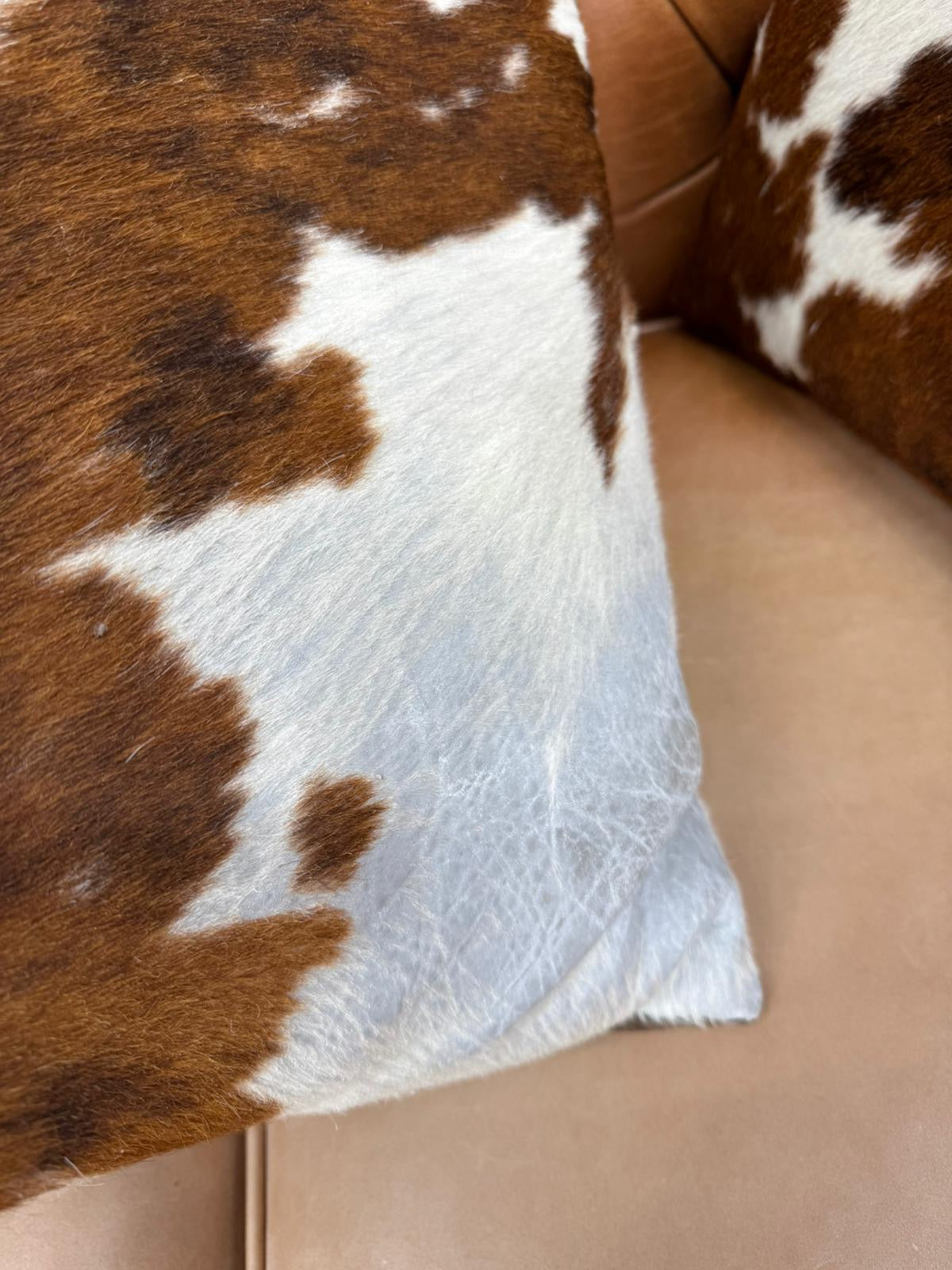 Vintage Two Seater Tan Leather Chesterfield Sofa Couch Settee