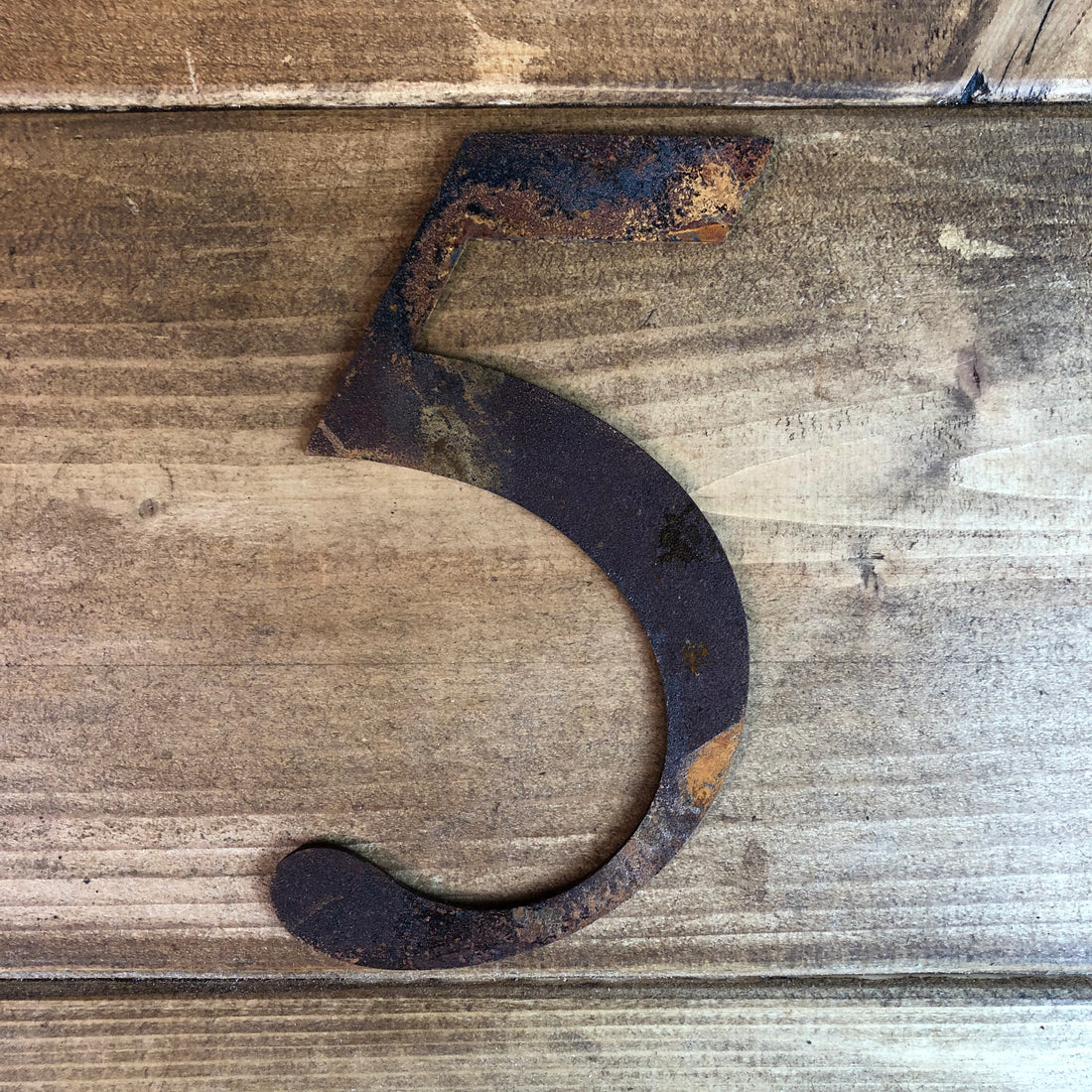 Classic Rusty Metal Letters 5" And 12" A-Z 0-9 Rustic Signs For The Home And Garden