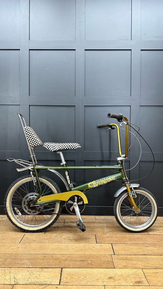 Retro Rare Raleigh Chopper Bike / Vintage Bicycle/ Gothic Green Chopper MK3