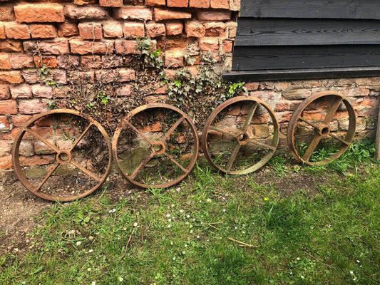 Cambridge Roller Wheels / Antique Salvage / Shepherds Hut Wheels