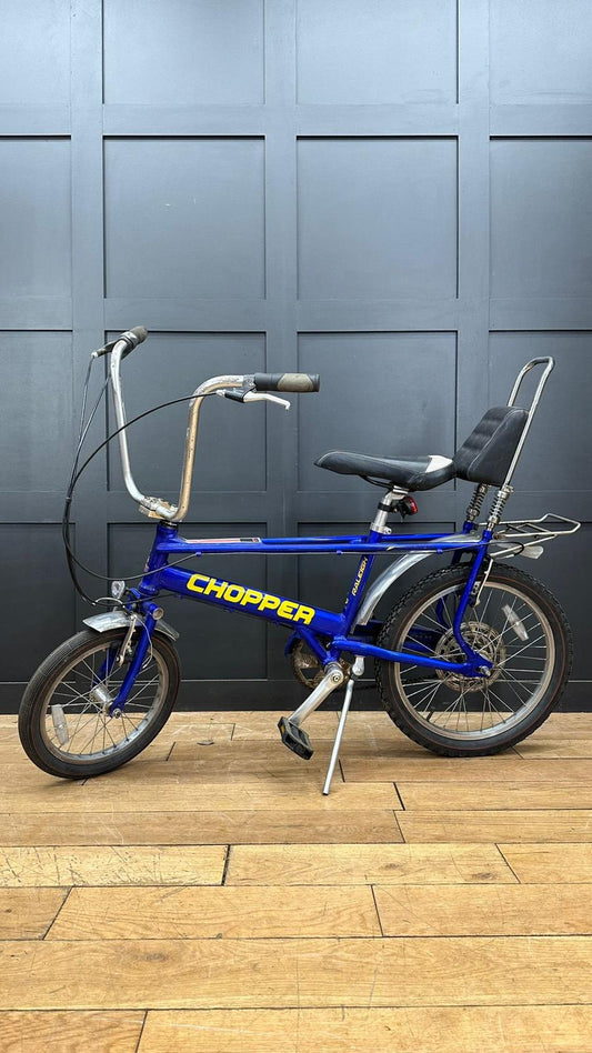 Retro Rare Raleigh Chopper Bike / Vintage Bicycle/ Blue Chopper MK3