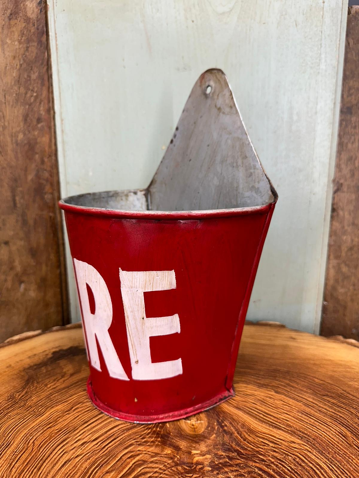 Fire Plant Pot Planter / Stationary Pot / Letter Tidy / Kindling Matches Holder