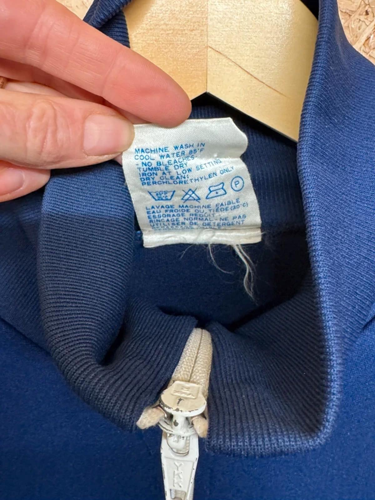 Women’s Original 1970s Vintage Adidas Tracksuit Top , Womens Small , #183