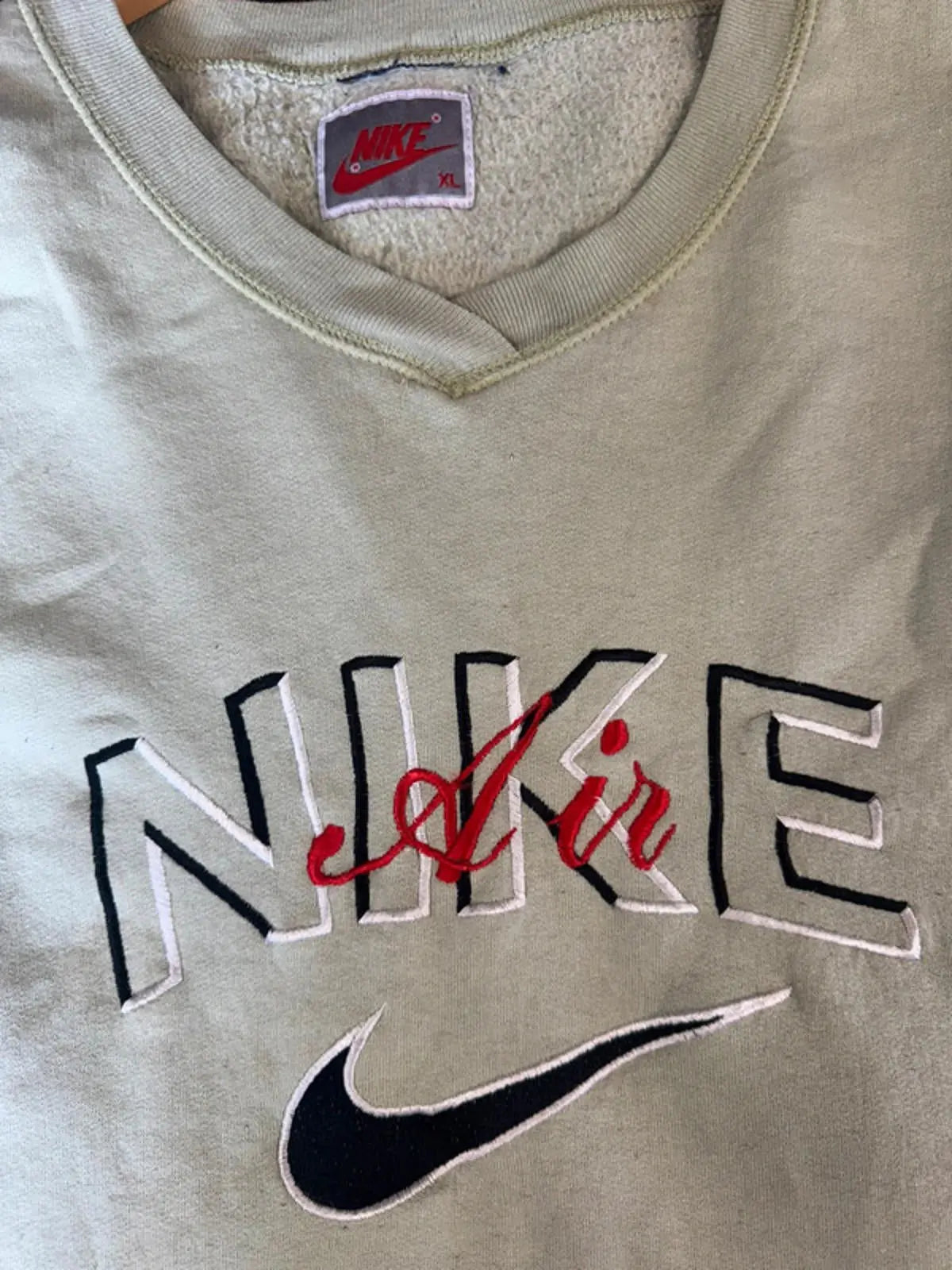Vintage Late 80s / Early 90s Nike Air Men’s Jumper Top Sweater Sweatshirt XL Nike