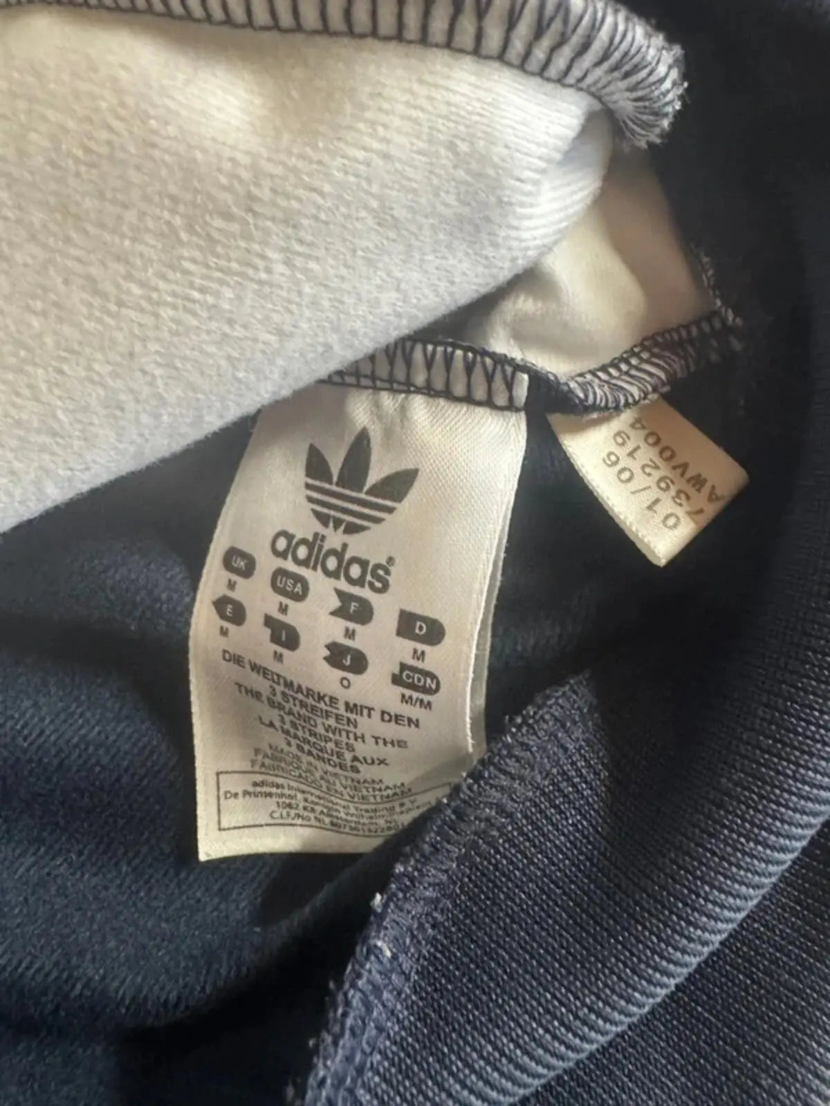 Vintage Adidas Originals West Germany Football team Tracksuit Top Medium #324 adidas