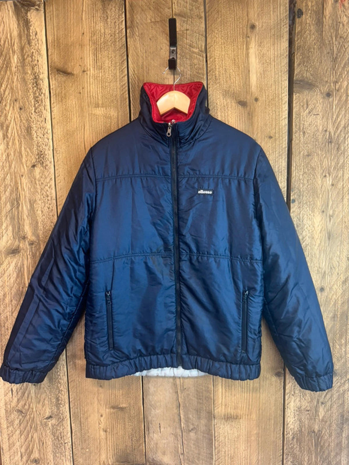 Vintage 1970s Ellesse Reversible Ski Jacket Coat Men’s Medium/Large ellesse