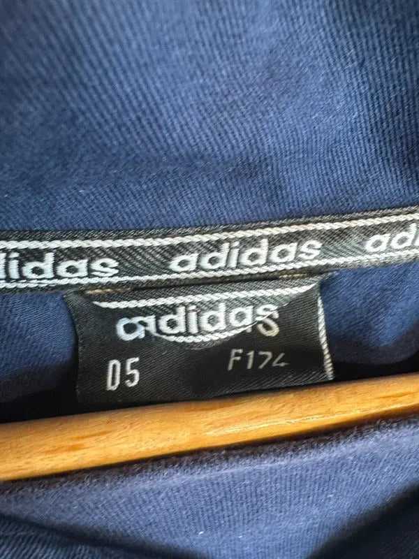 Vintage 90s Adidas Drill Top Tracksuit Jumper Sweatshirt Medium #401