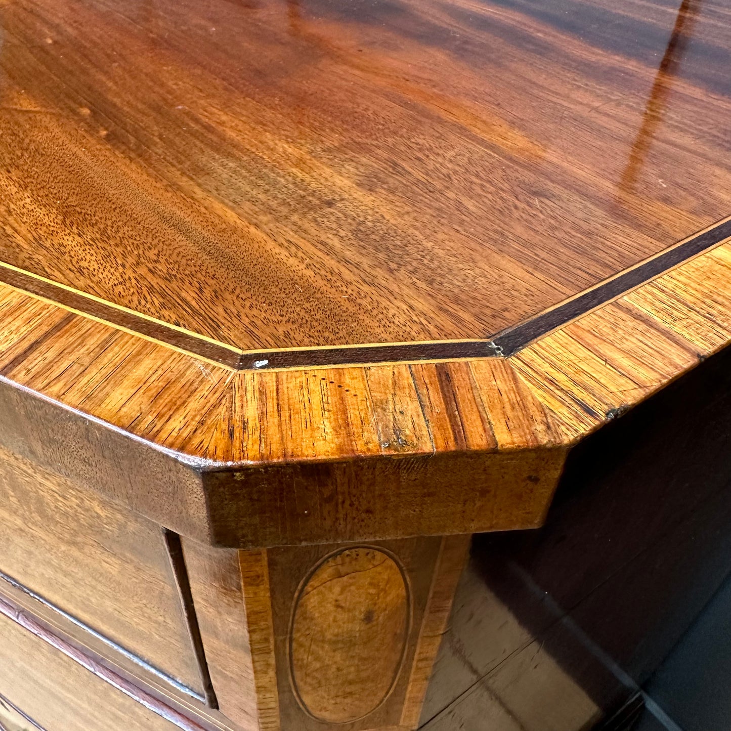 Antique Mahogany Sideboard / Cocktail Cabinet / Buffet Server / 19thC