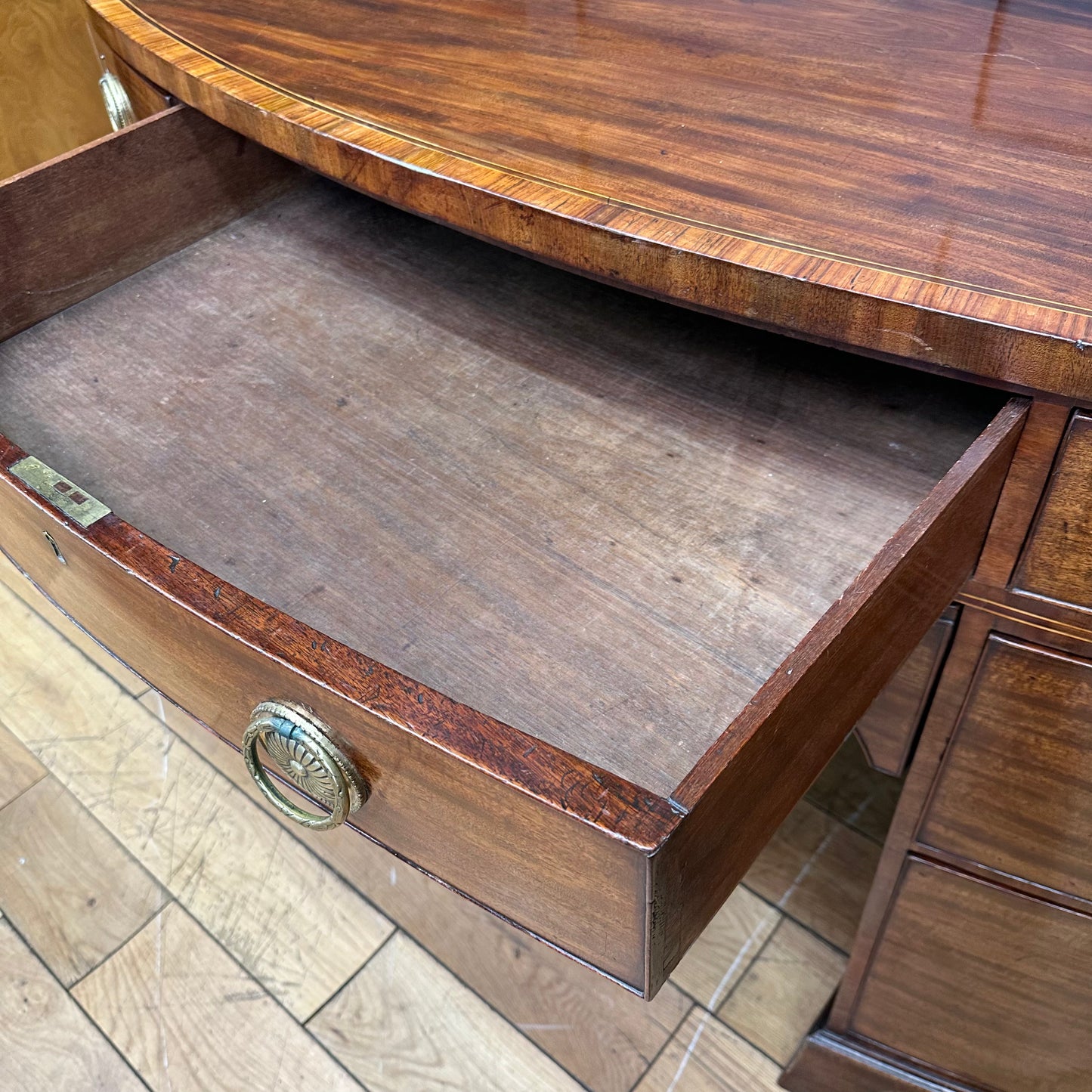 Antique Mahogany Sideboard / Cocktail Cabinet / Buffet Server / 19thC