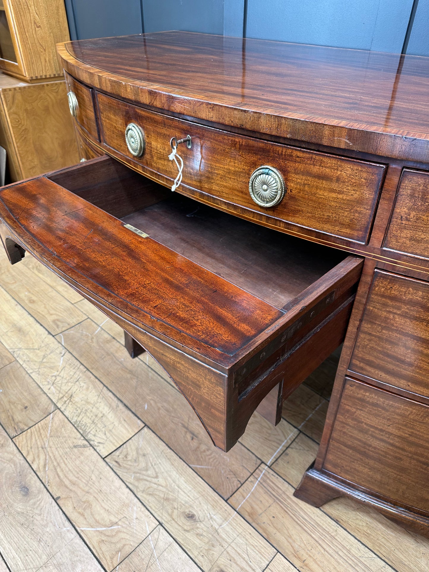 Antique Mahogany Sideboard / Cocktail Cabinet / Buffet Server / 19thC