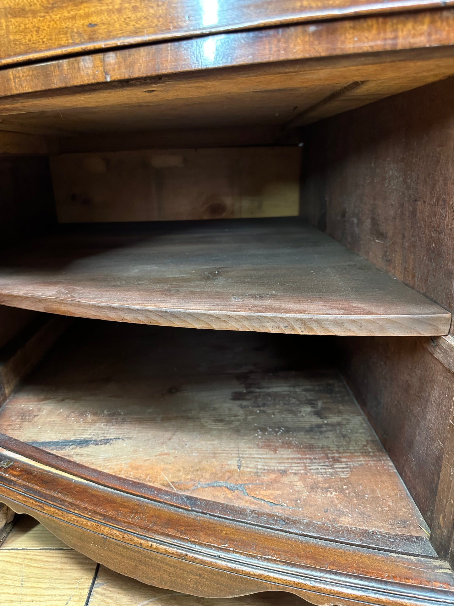 Antique Mahogany Sideboard / Cocktail Cabinet / Buffet Server / 19thC