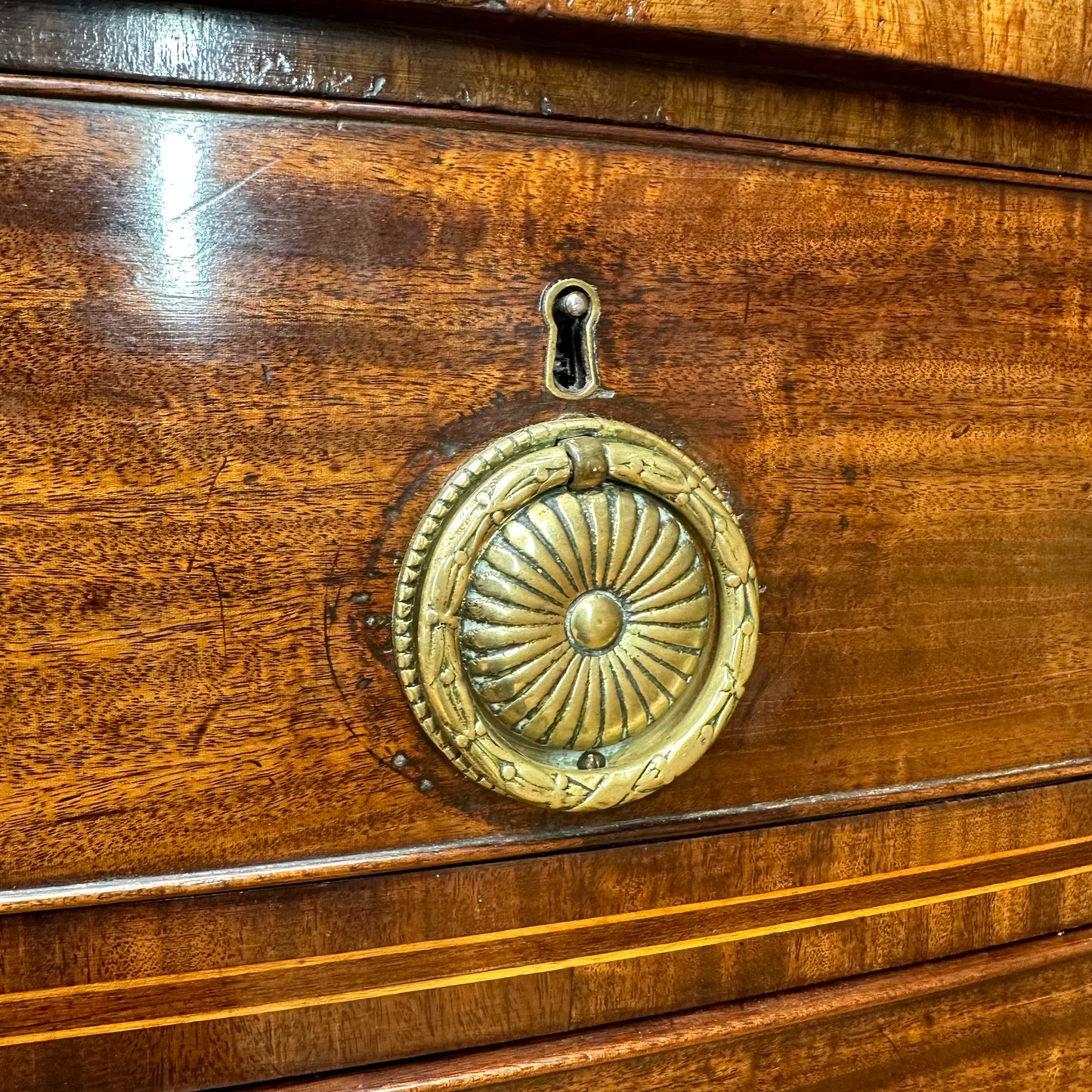 Antique Mahogany Sideboard / Cocktail Cabinet / Buffet Server / 19thC