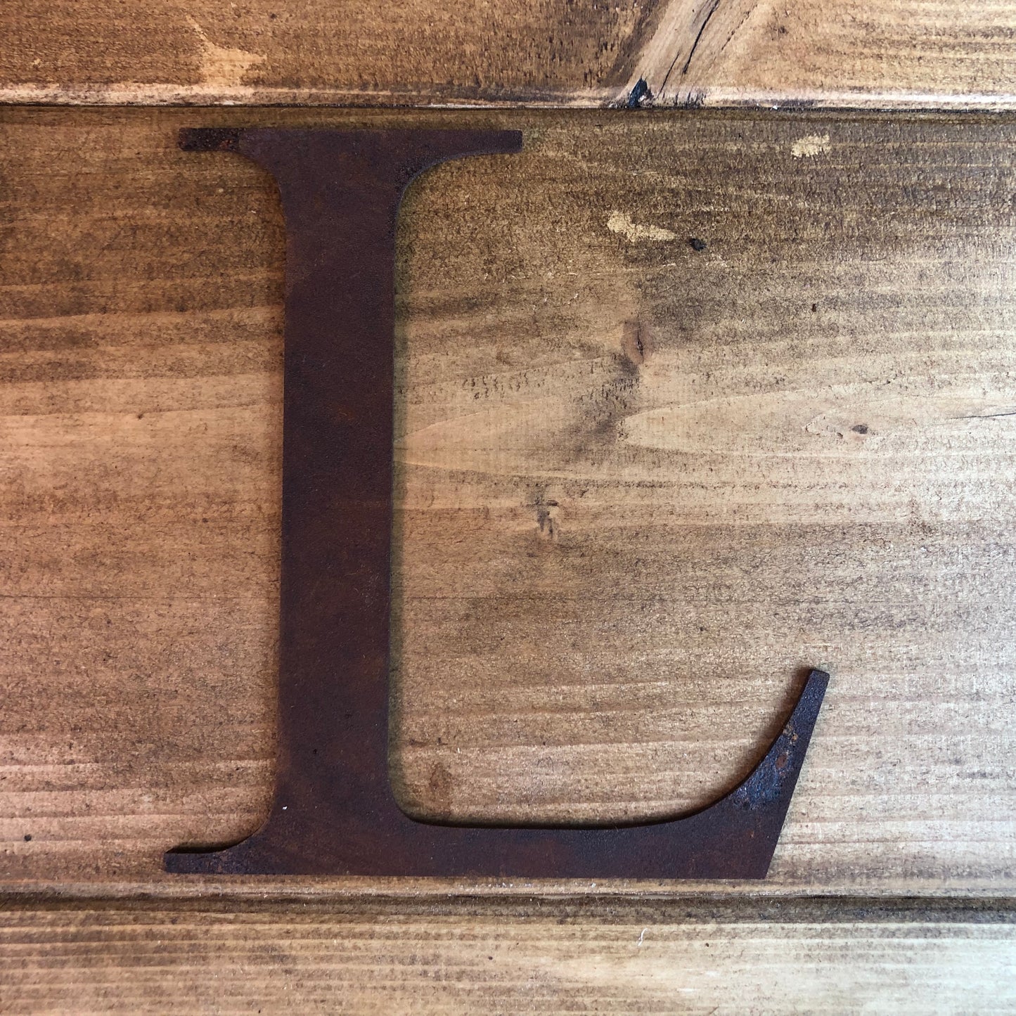 5" Classic Font Rusty Metal Alphabet Letters A-Z 0-9