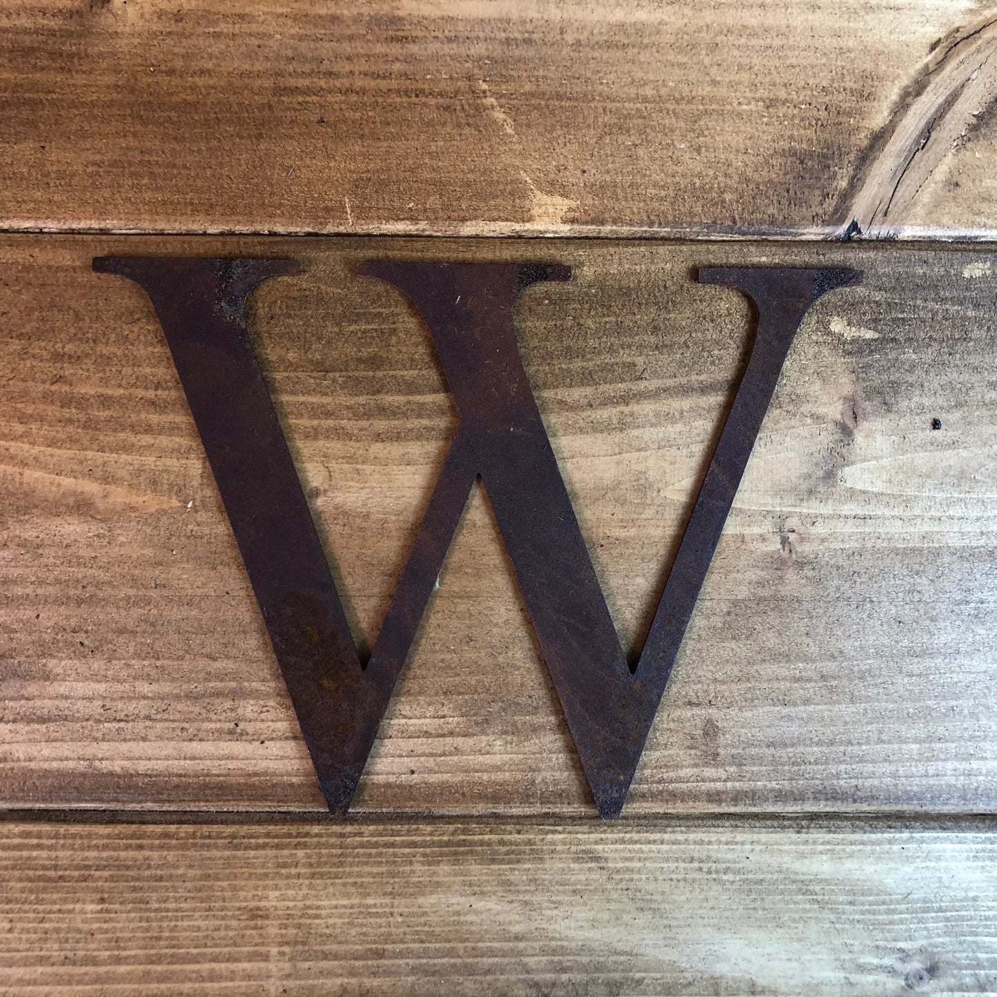 5" Classic Font Rusty Metal Alphabet Letters A-Z 0-9 RW NORFOLK