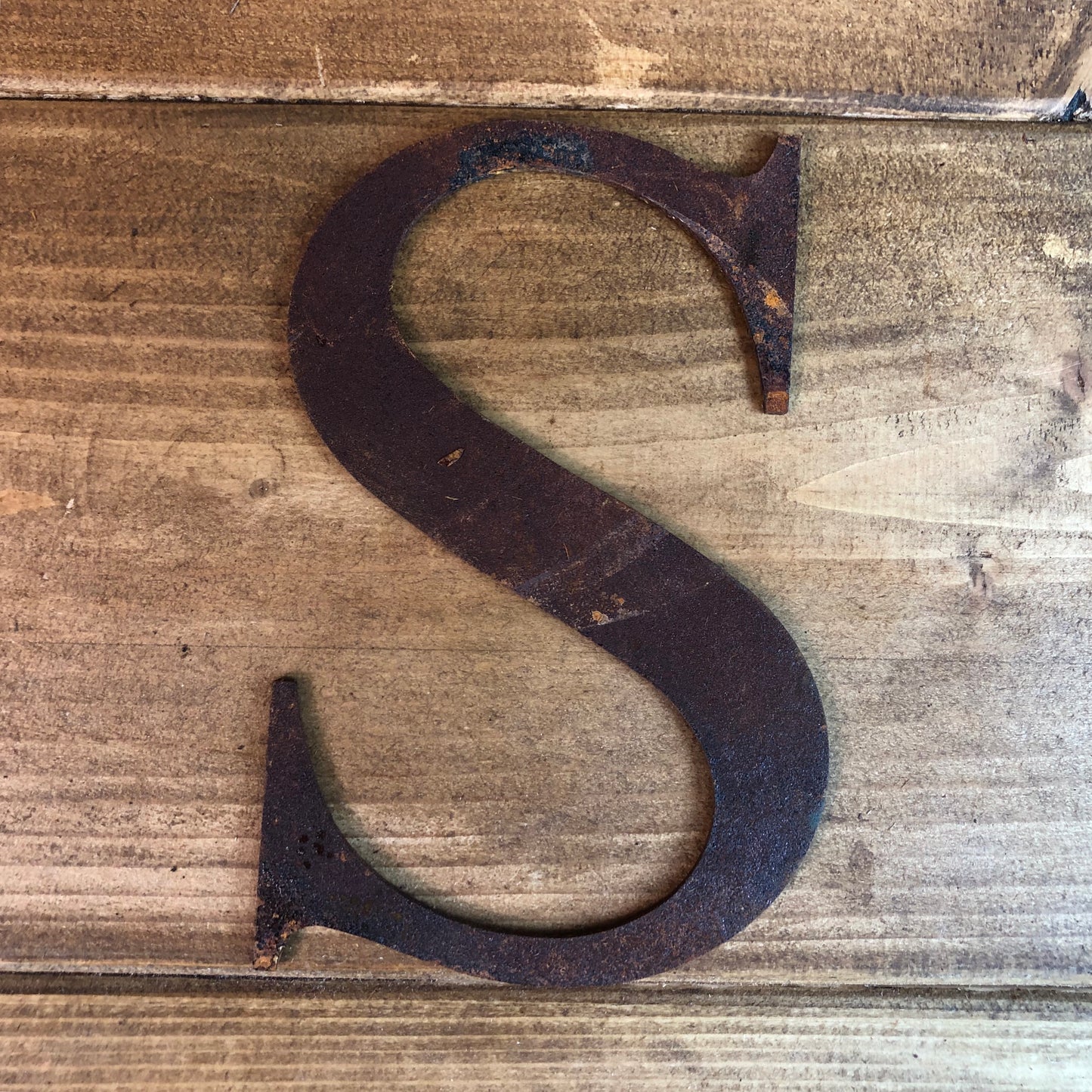 5" Classic Font Rusty Metal Alphabet Letters A-Z 0-9