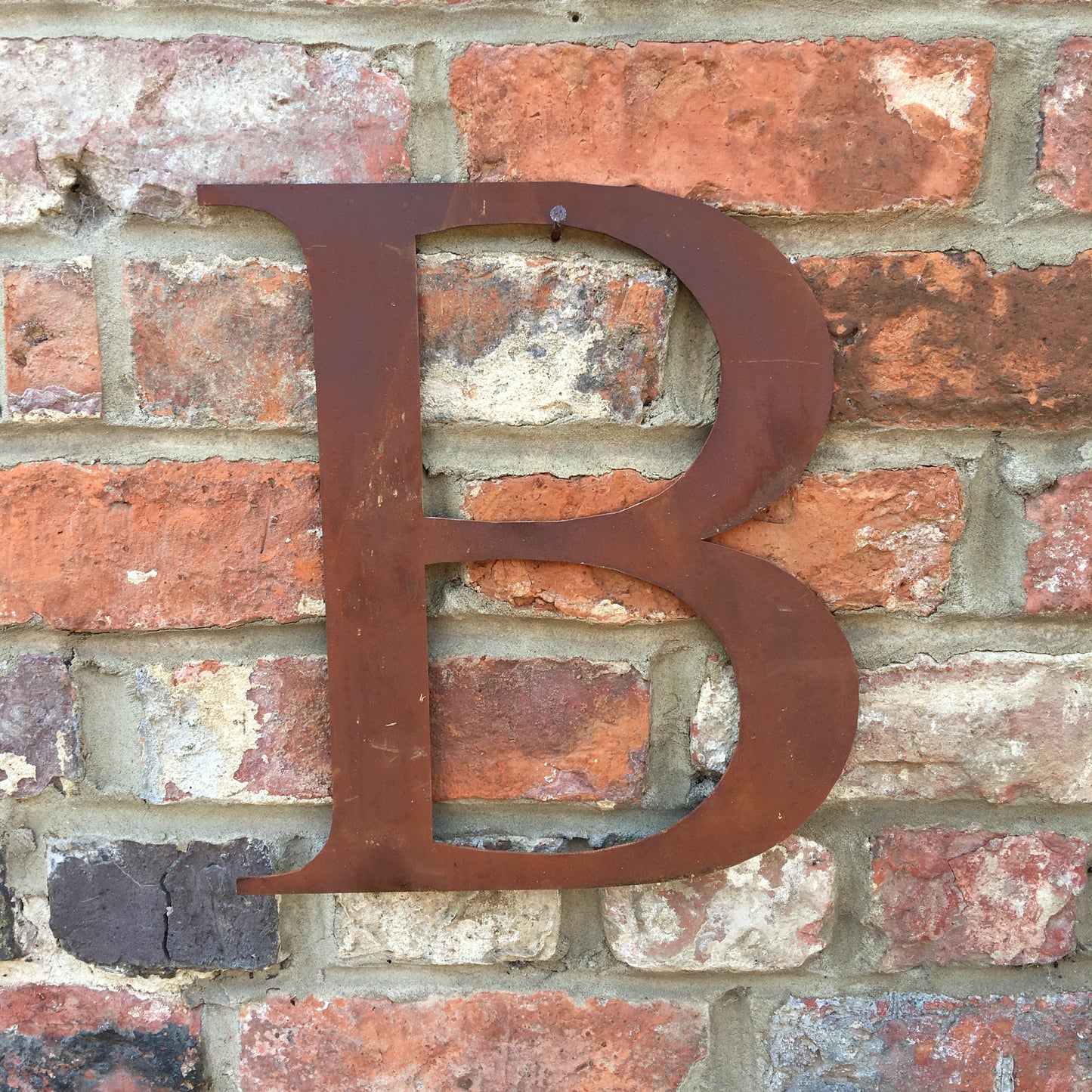 Rusty Metal Letters 12" A-Z 0-9 Rustic Signs For The Home And Garden