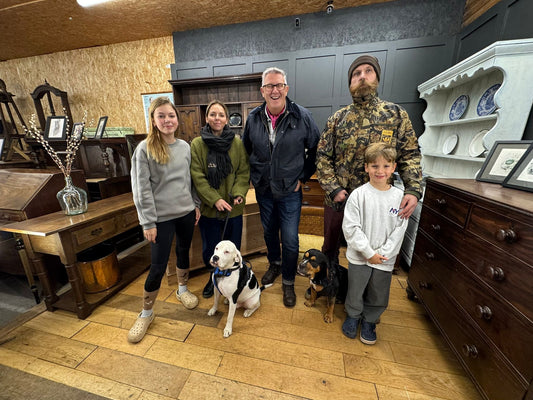 Graeme Hall and Dogs Behaving (Very Badly) Came to Rustic Warehouse Norfolk to Meet Walter &amp; Ernie