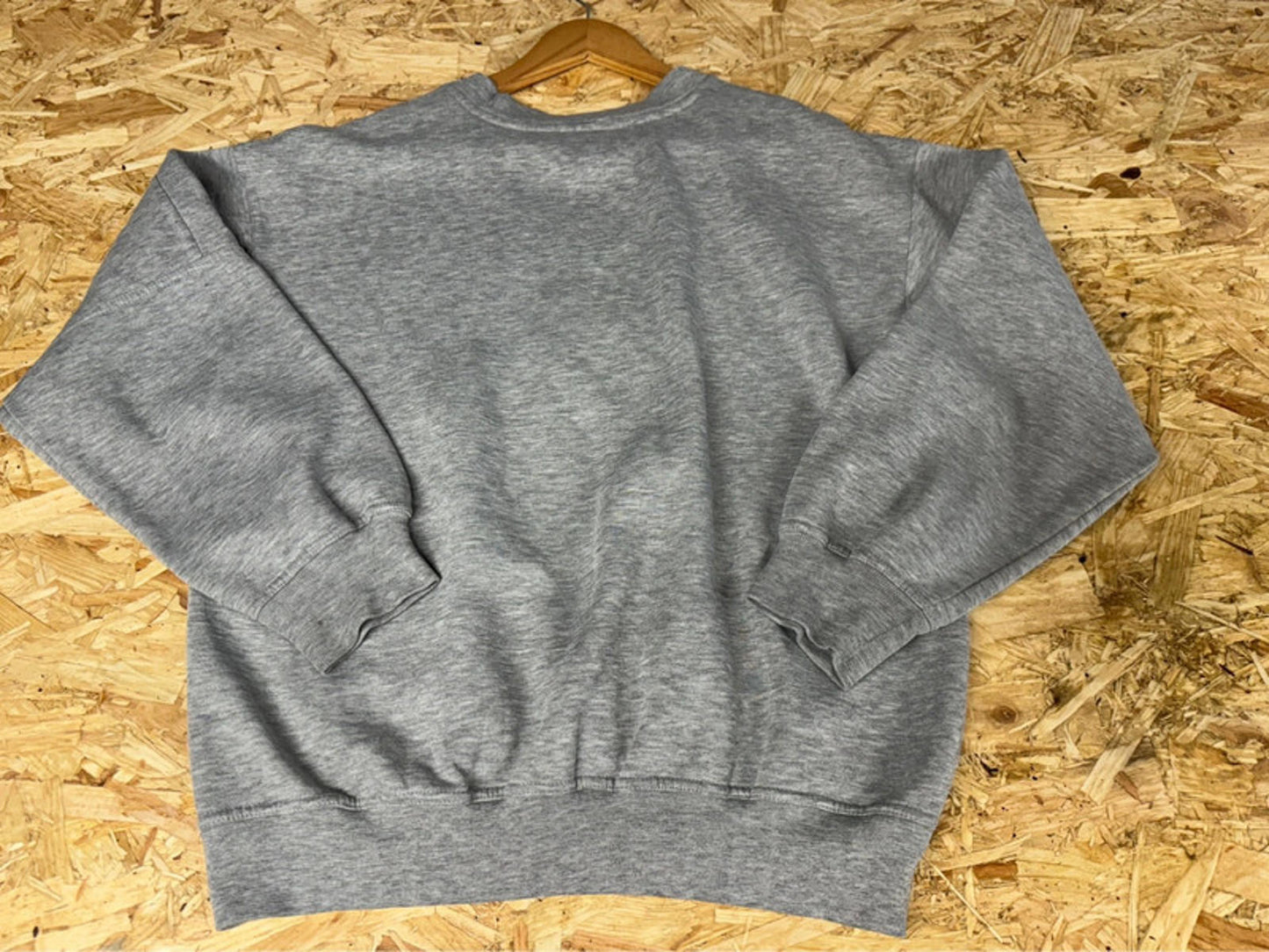 Vintage 90s Ellesse Grey Spell Out Jumper Top Sweater Unisex Men’s Womens Medium