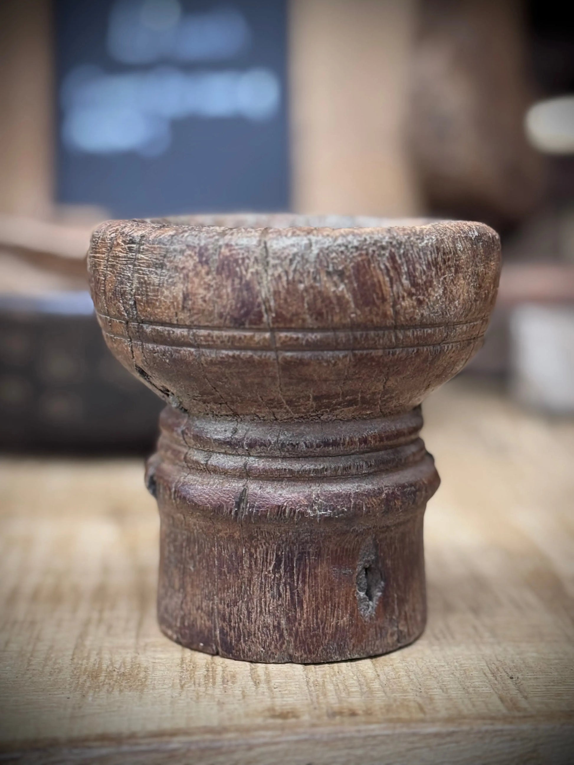 Rustic Wooden Candle Holder / Church Candle Stand / Reclaimed Farmhouse Decor A RUSTIC WAREHOUSE NORFOLK