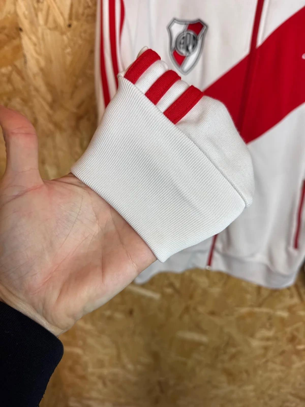 Vintage Adidas Originals Tracksuit Top River Plate Brazil XL #201