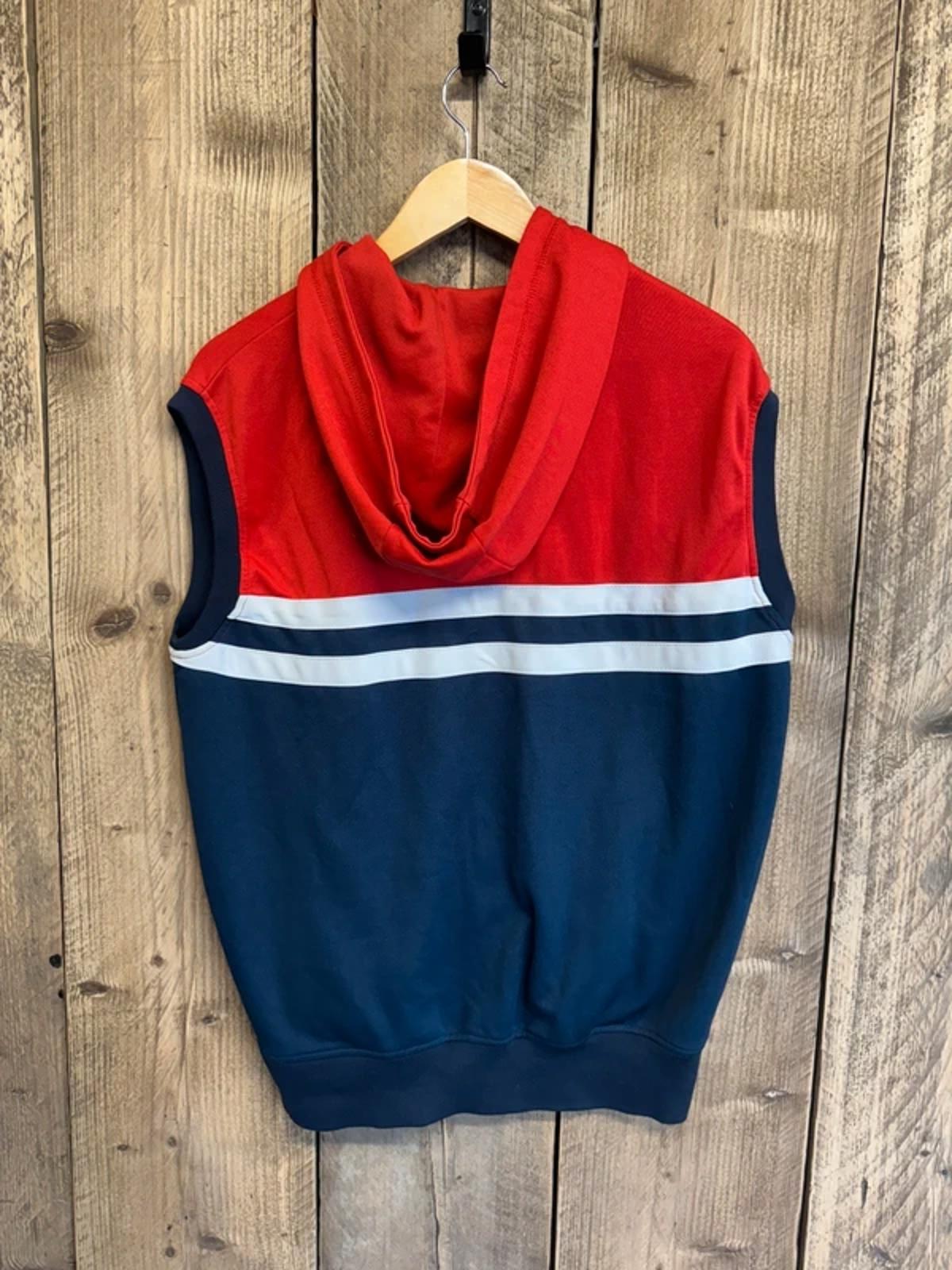 90s Vintage Ellesse Sleeveless Tracksuit Top Jumper Large #306 ellesse