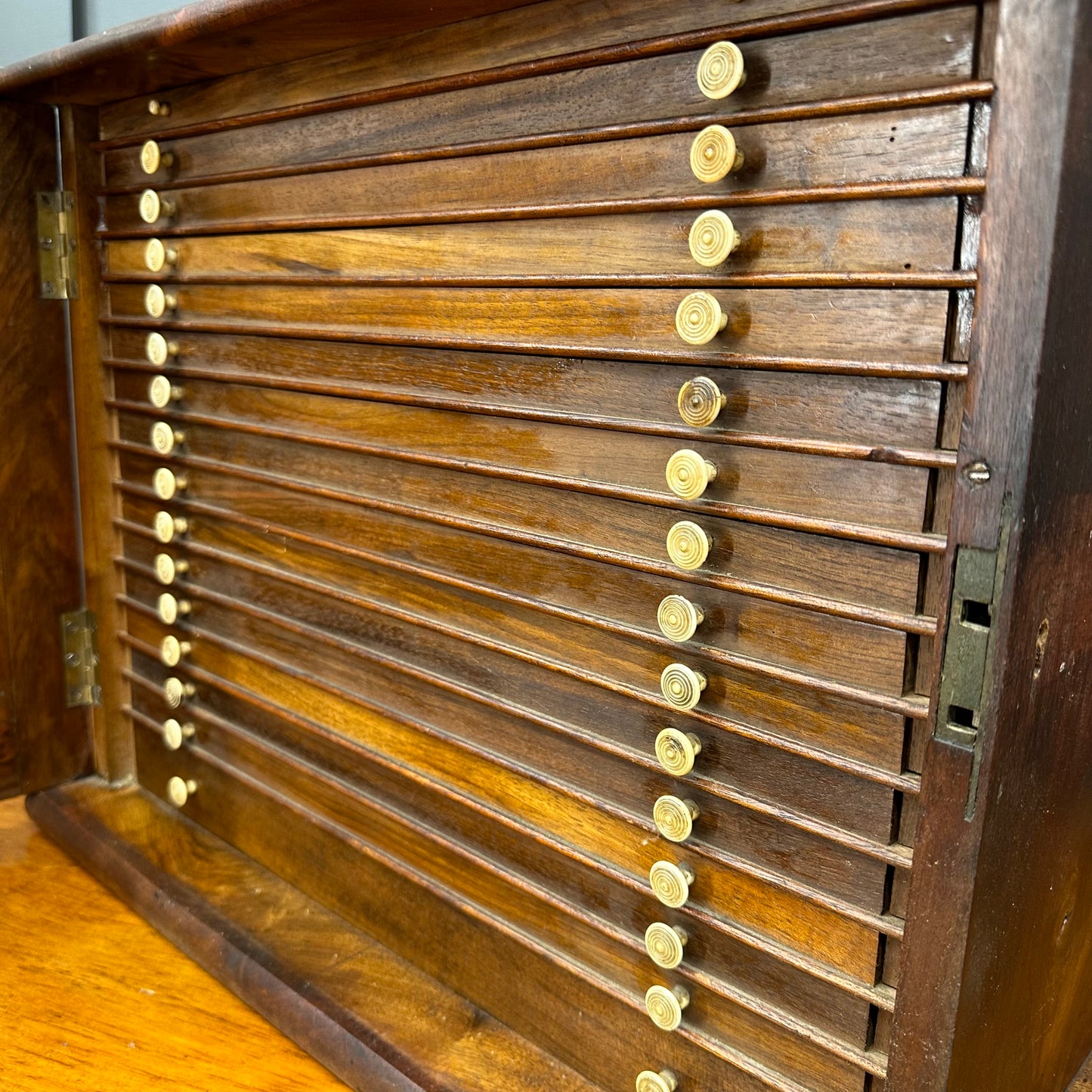 Antique Collectors Drawers - Specimen Cabinet - Lepidopterist - Entomologists