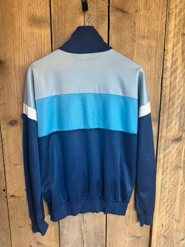 Vintage Adidas West Germany Tracksuit Top Jacket 70s 80s Opti Zip Rare Large 400