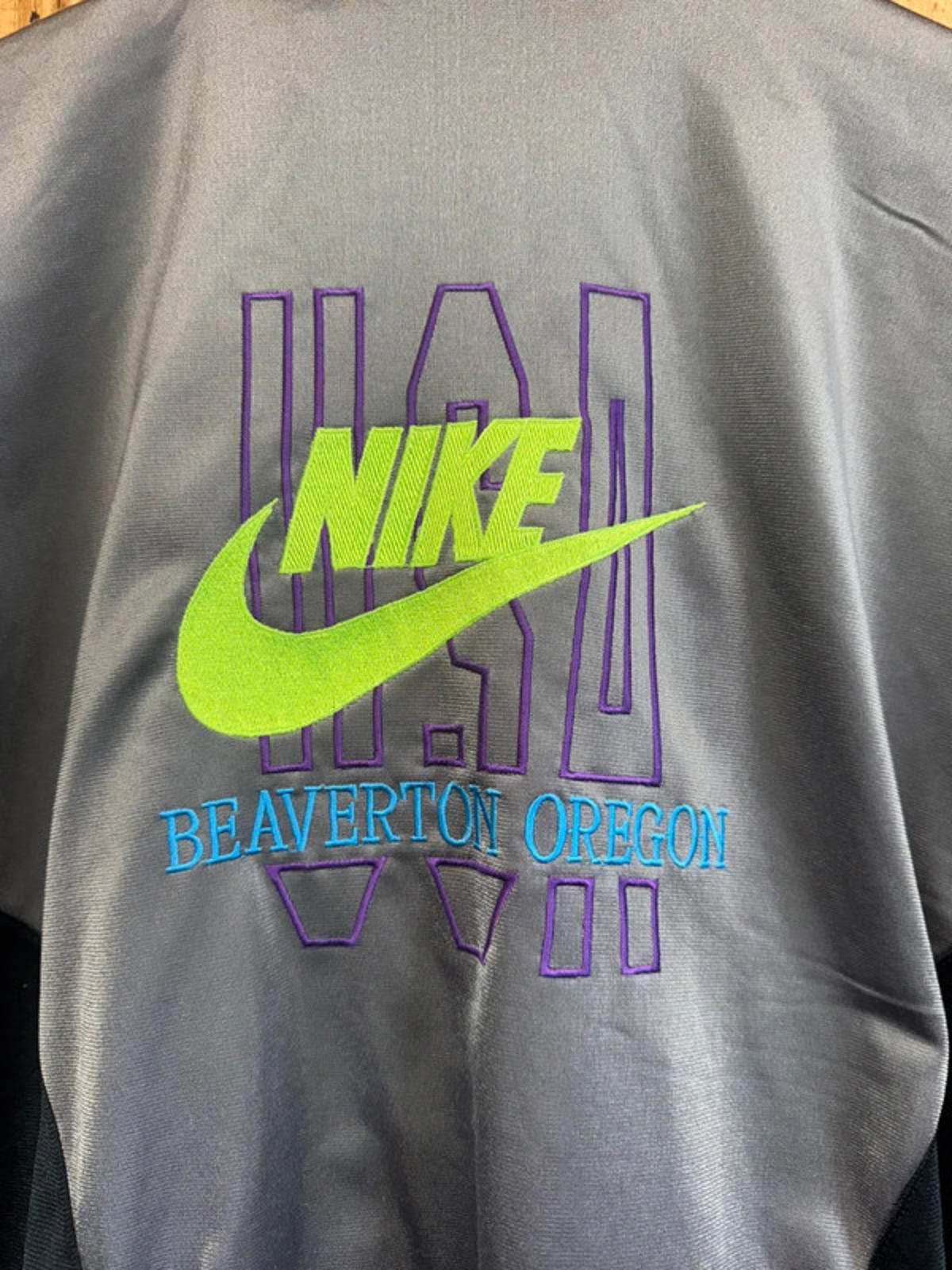 Vintage Original 1980s Nike Tracksuit Top Jumper Sweater