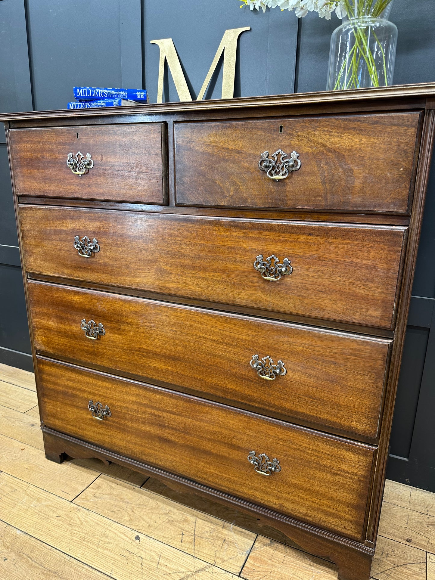 Antique Mahogany Chest Of Drawers / Bedroom storage / Waring & Gillows